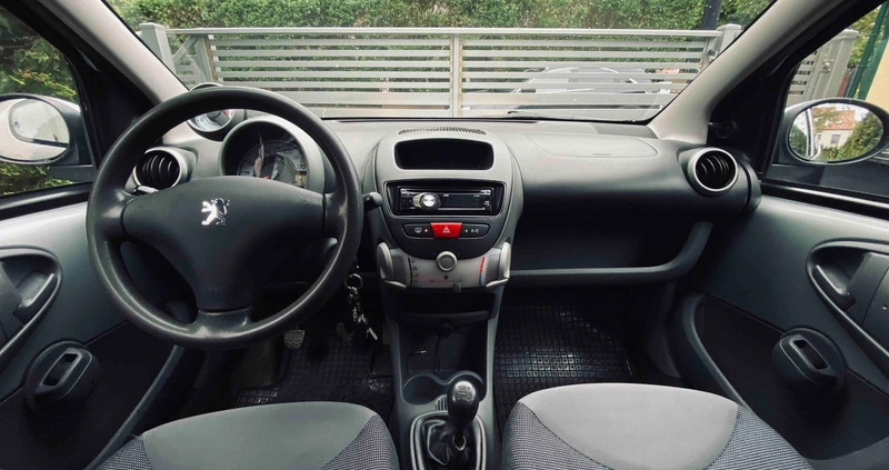 Peugeot 107 cena 10900 przebieg: 192000, rok produkcji 2008 z Sopot małe 277